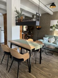 Szentendrei Öregvíz Vendégház étkező.