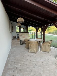 Szentendrei Öregvíz Vendégház terasz